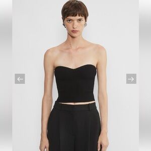 Babaton Sculpt Knit Sweetheart Tube Top